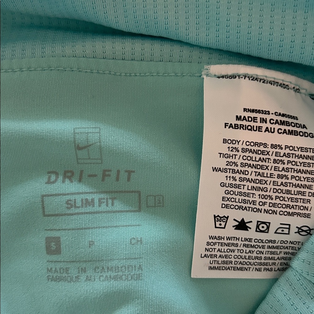 Nike Women's Light Blue Skort - Picture 2 of 4